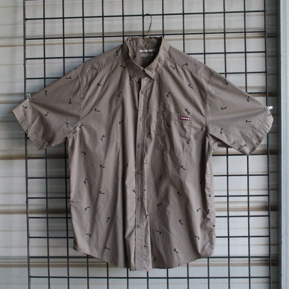 Wolverine button down shirt